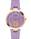 Timex Women Lavender Round Dial Analog Watch