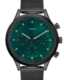 Timex Men Green Round Analog Watch
