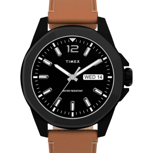 Timex Trend 3 Hands Men's Analog Black Dial Quartz Watch