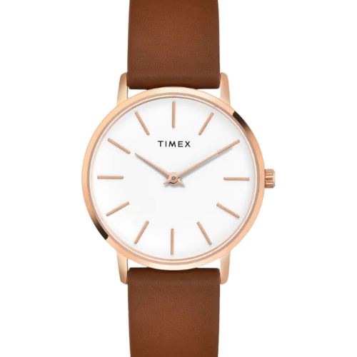 Timex Women White Round Analog Dial Watch
