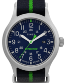Timex 3 Hands Men's Analog Blue Dial Coloured Quartz Watch