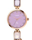 Timex Fria Women Purple Round Analog Watch