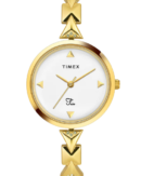 Timex Fria Women White Round Analog Watch