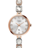 Timex Fria Women White Round Analog Watch