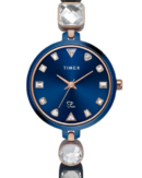 Timex Fria Women Blue Round Analog Watch