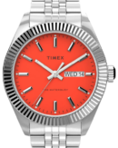 Timex Trend Waterbury 3 Hands Men's Analog Orange Dial Coloured Quartz Watch