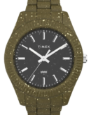 Timex Men Black Plastic Round Dial Analog Watch