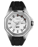 Timex UFC Street Collection Premium Quality Men's Quartz Analog Silver-Tone Dial Coloured Quartz Watch