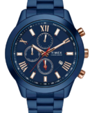 Timex Cosmic Awe Men Chronograph Round Dial Blue Watch