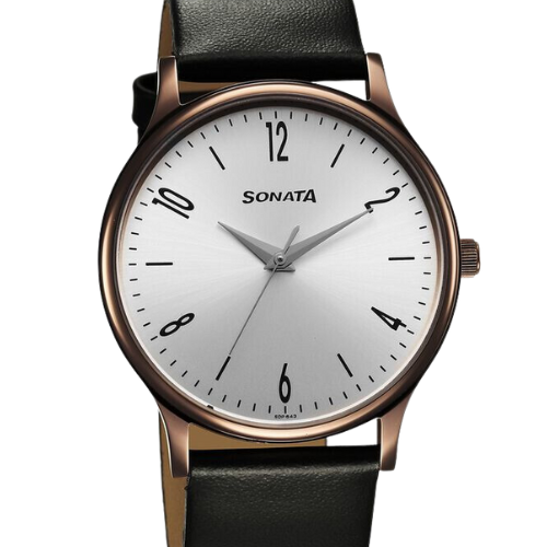 Sonata Aspire Quartz Analog Silver Dial