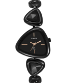 Timex Fria Women Black Triangle Analog Watch