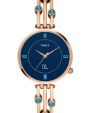 Timex Fria Women Blue Round Analog Watch