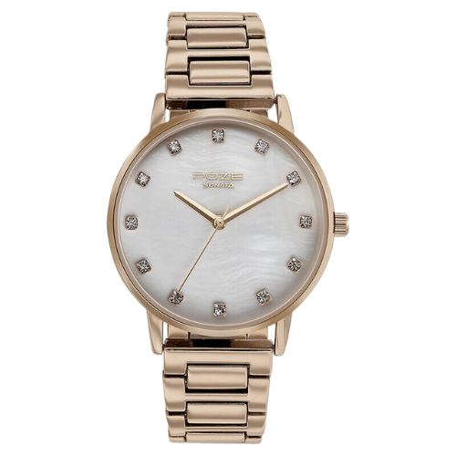 Sonata Poze Quartz Analog White Dial