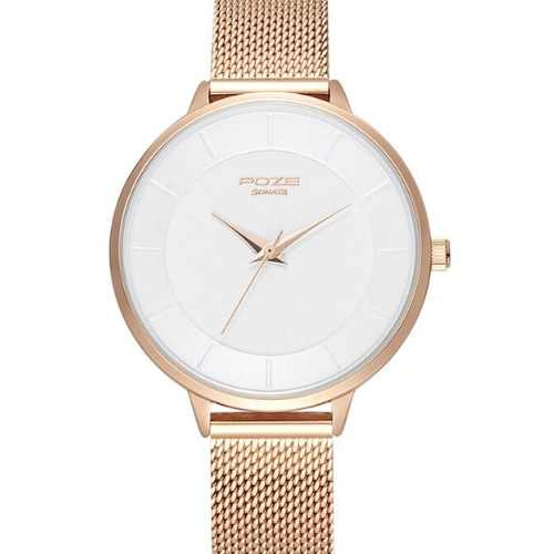 Poze by Sonata Quartz Analog White Dial