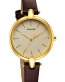 Sonata Gold Edit Champagne Dial