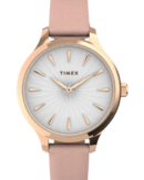 Timex Trend 3 Hands Women's Analog White Dial Quartz Watch