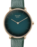 Sonata Sleek Quartz Analog Green Dial