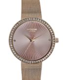 Sonata Poze Quartz Analog Rose Gold Dial