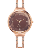 Timex Fria Women Red Round Analog Watch