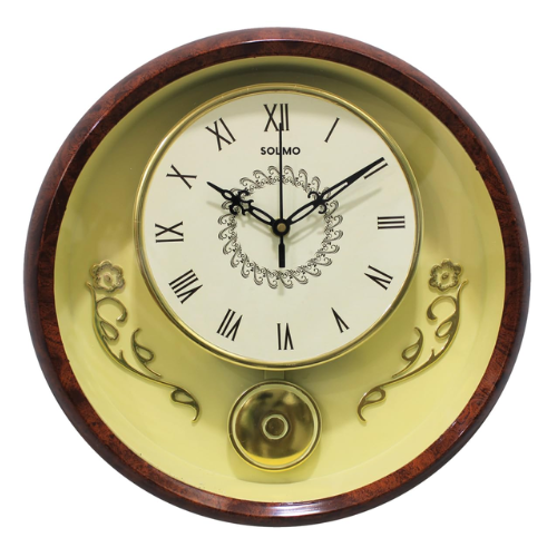 Solimo Modern Pendulum Wall Clock