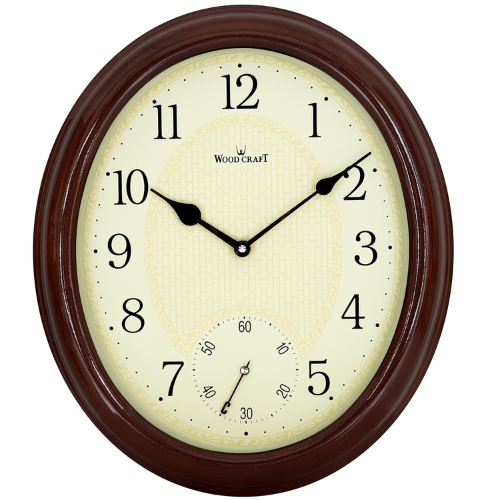 Wood Craft Analog Wooden Wall Clock
