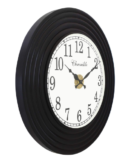 CHRONIKLE Round Antique Finish Black Handmade