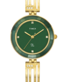 Timex Fria Women Green Round Dial