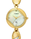 Timex Fria Women Mother Of Pearl Round Dial