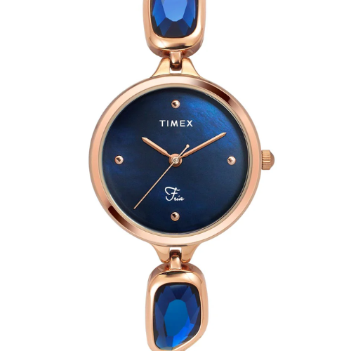 Timex Fria Women Blue Round Dial
