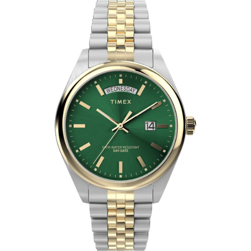 Timex Trend Men Green Round Dial