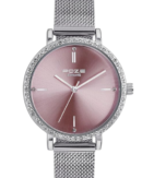Sonata Poze Quartz Analog Pink Dial