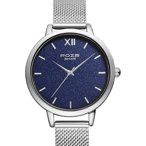 Poze by Sonata Quartz Analog Blue Dial