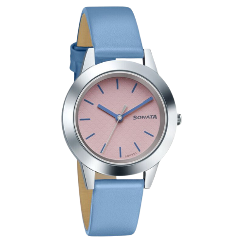 Sonata Splash Pink Dial