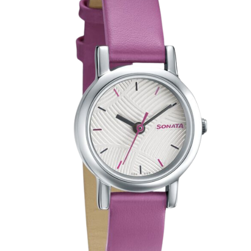 Sonata Splash White Dial