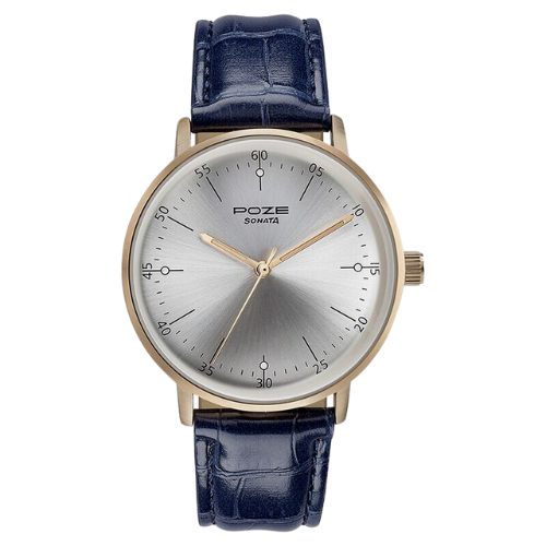 Sonata Poze Quartz Analog Silver Dial