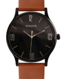 Sonata Quartz Analog Black Dial