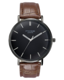 Sonata Poze Quartz Analog Black Dial