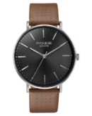Sonata Poze Quartz Analog Black Dial