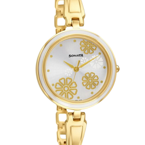 Sonata Wedding Silver Dial Women Watch