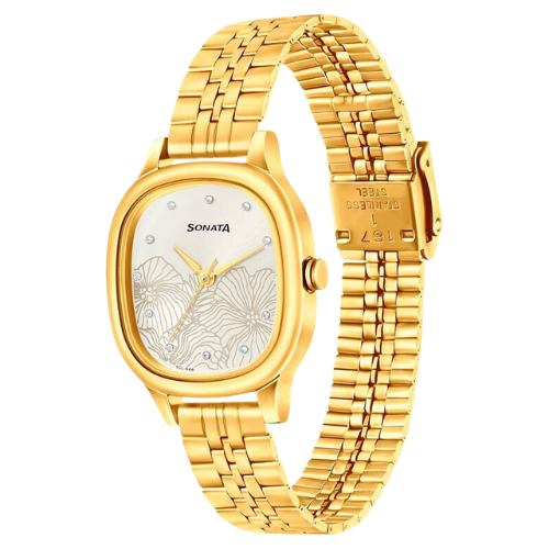 NS8173YM01 Sonata Linnea Silver Dial Women Watch With Stainless Steel Strap 3 Untitled design 1 471