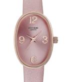 Sonata Poze Quartz Analog Pink Dial Leather Strap Watch for Women