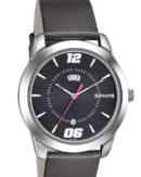 Sonata RPM Quartz Analog with Day and Date Black Dial
