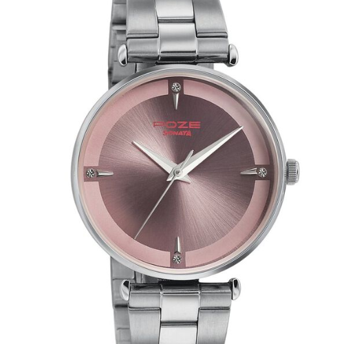 Sonata Poze Quartz Analog Pink Dial