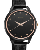 Sonata Wedding Quartz Analog Black Dial Stainless Steel Strap Watch for Women