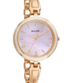 Sonata Wedding Mother of Pearl Dial Women Watch With Metal Strap