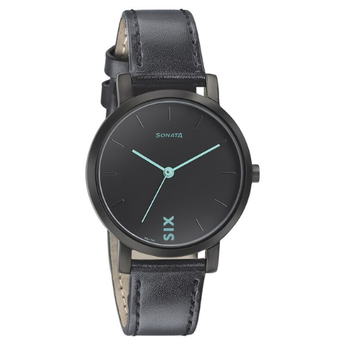 Sonata Play Black Dial