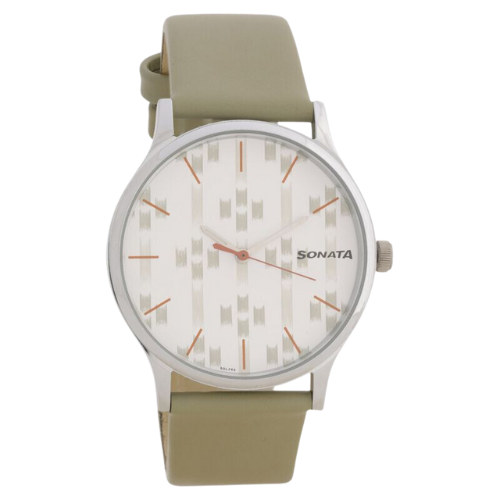 Sonata Knot White Dial