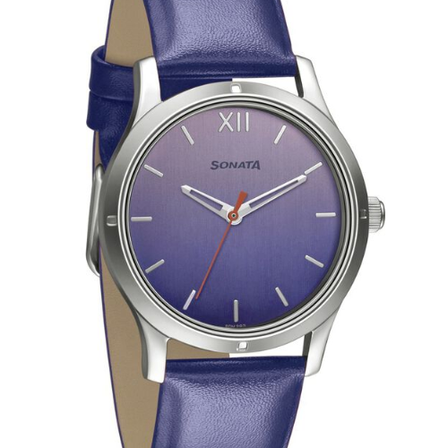 Sonata Women of Steel Blue Dial