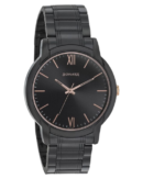 Sonata Beyond Gold Quartz Analog Black Dial