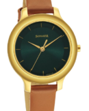 Sonata Gold Edit Green Dial